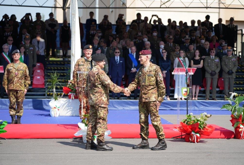 Change of Command ceremony at the NATO Rapid Deployable Corps Italy (NRDC-ITA)