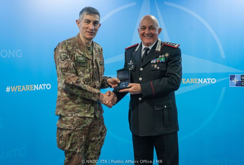 Visit of the Interregional Commander “Pastrengo” to NRDC-ITA