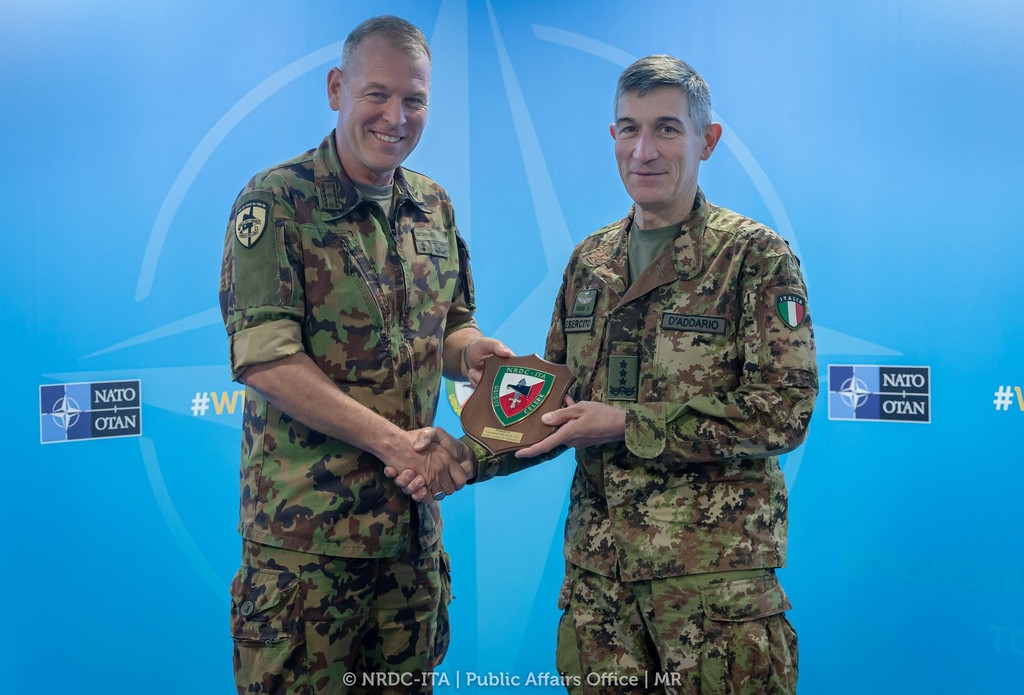 Chief of the Swiss Joint Operational Command visit to NRDC-ITA
