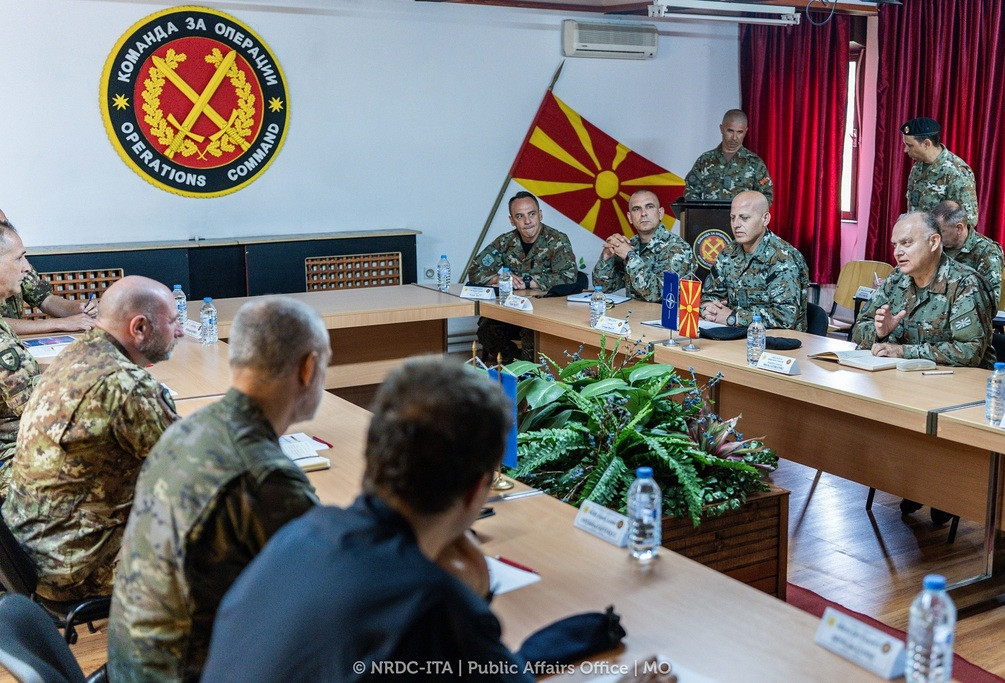 The NRDC-ITA OLRT in the Republic of North Macedonia