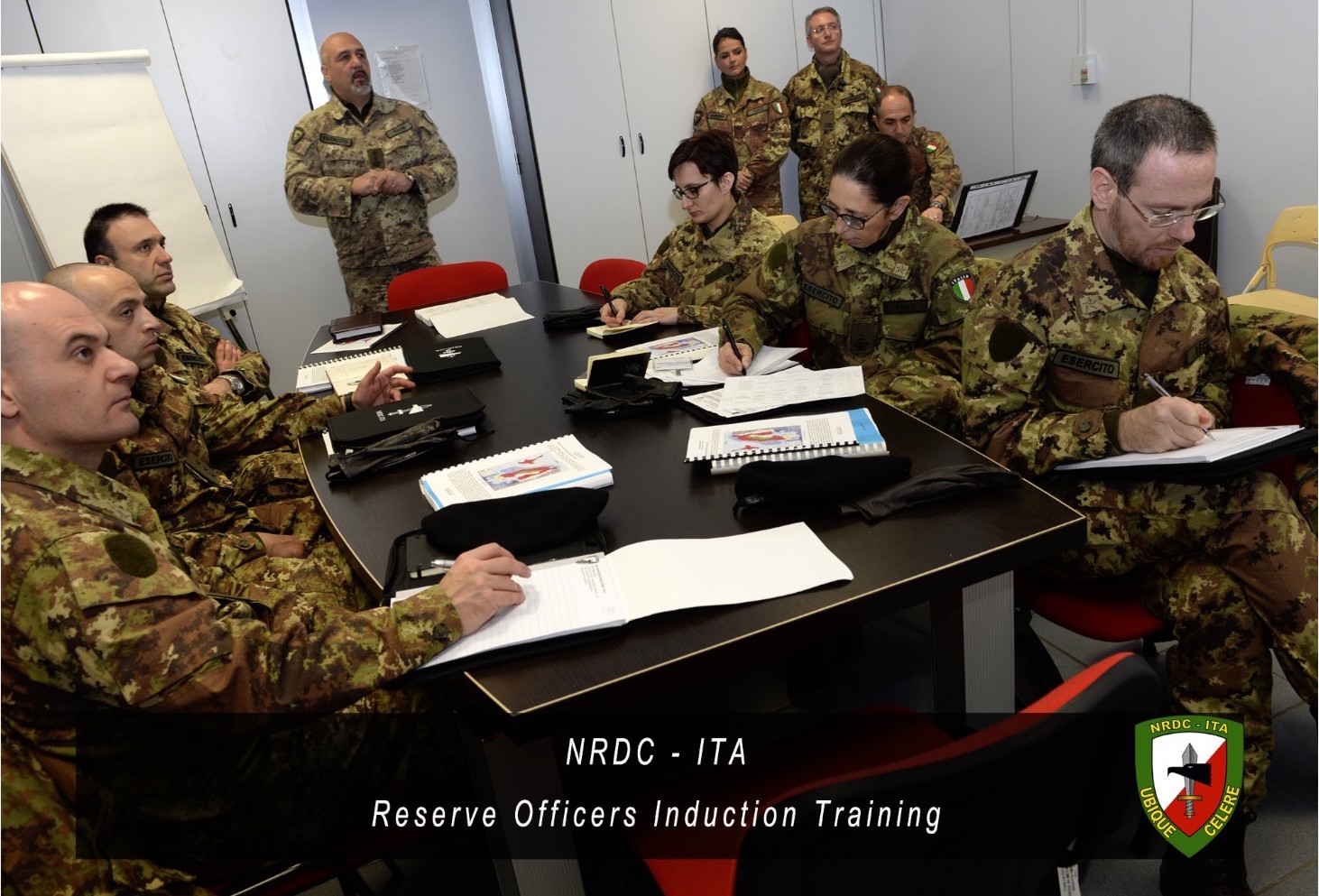 NRDC-ITA Reserve Officers Induction Training
