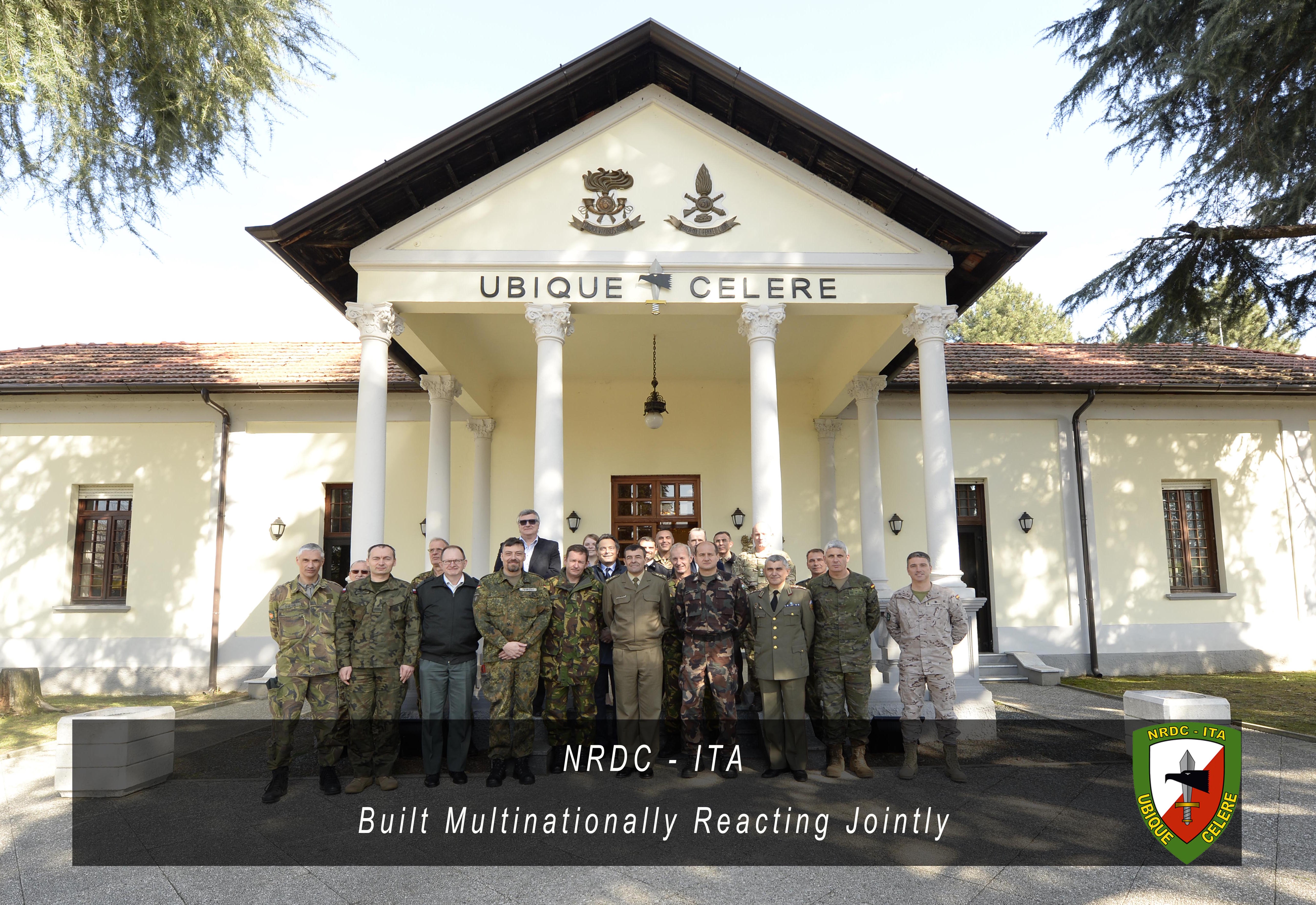 NRDC-ITA hosted the first Allied Command Operations Civil Military Cooperation Working Group and Civil Military Interaction (ACO CIMIC and CMI WG) of 2016.