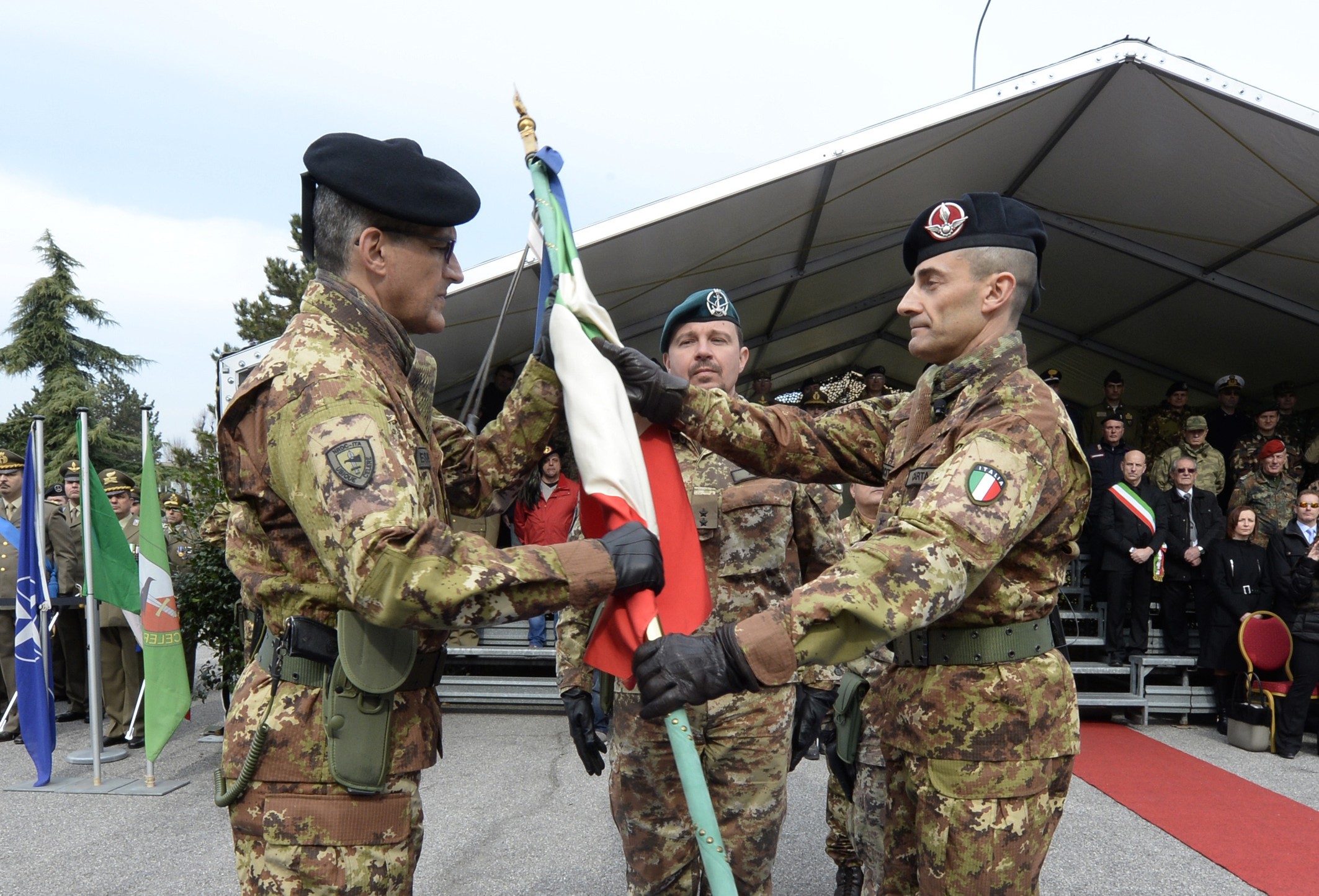Support Regiment: Change of Command.