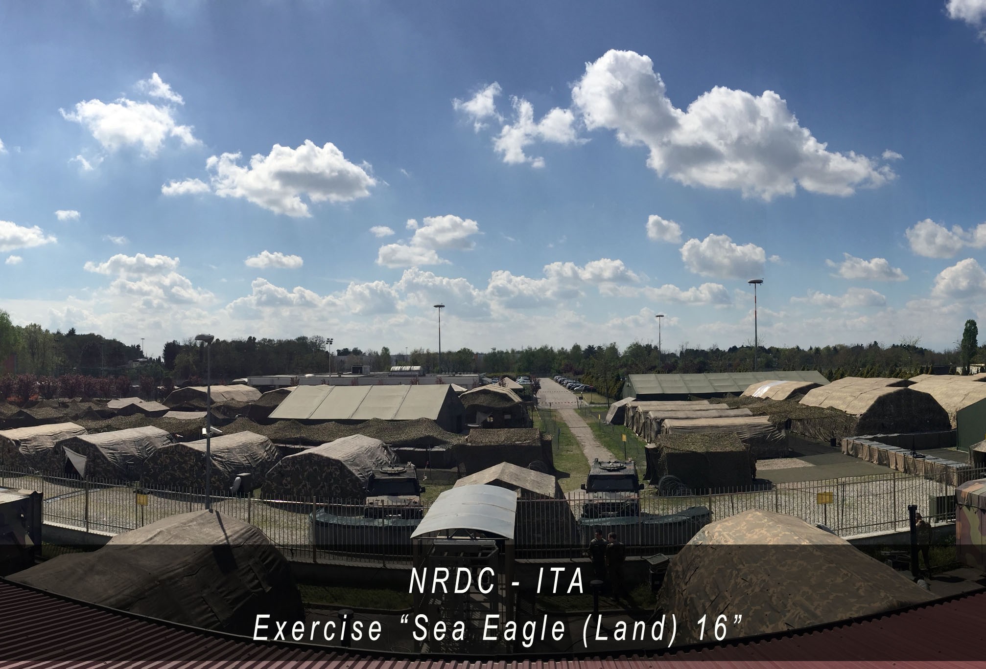 NRDC-ITA Staff fully committed to Exercise Sea Eagle (Land) 2016