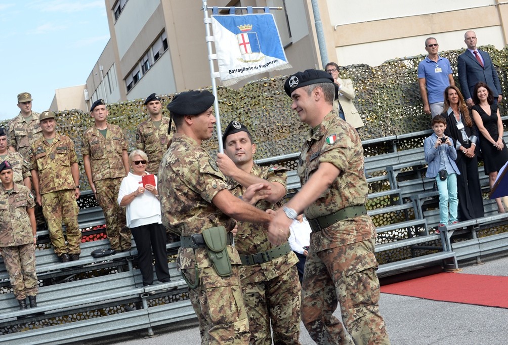 Support Battalion change of command