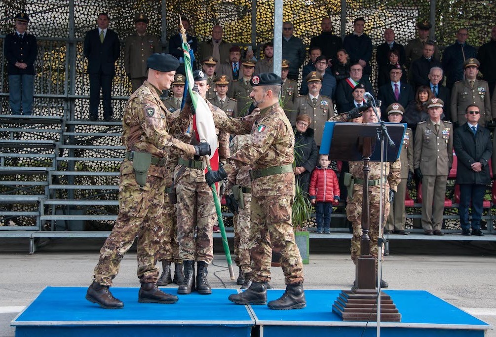 Signal Regiment Change of Command