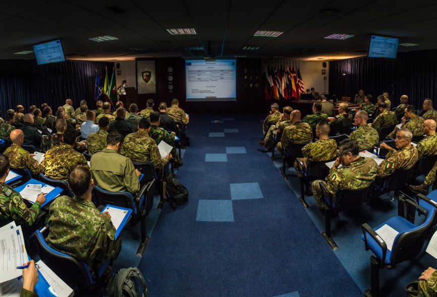 LCC Commanders' Conference at NRDC-ITA