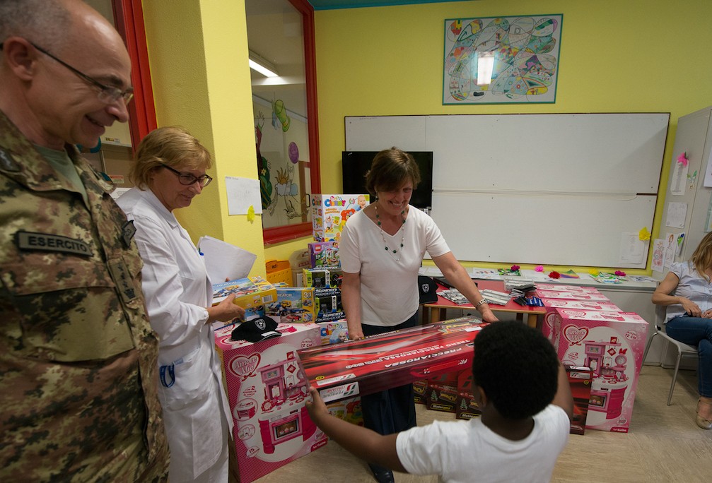 NRDC-ITA and NIWIC at the Paediatric Department of Gallarate