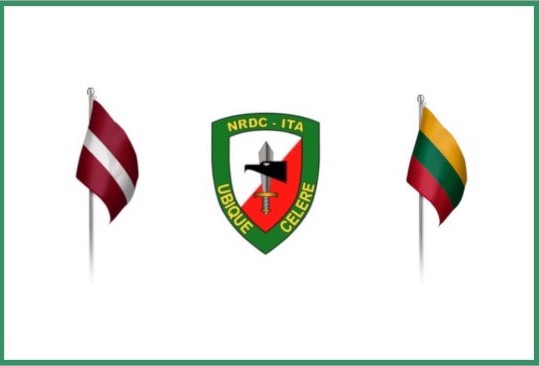 NRDC-ITA welcomes Officers from Latvia and Lithuania