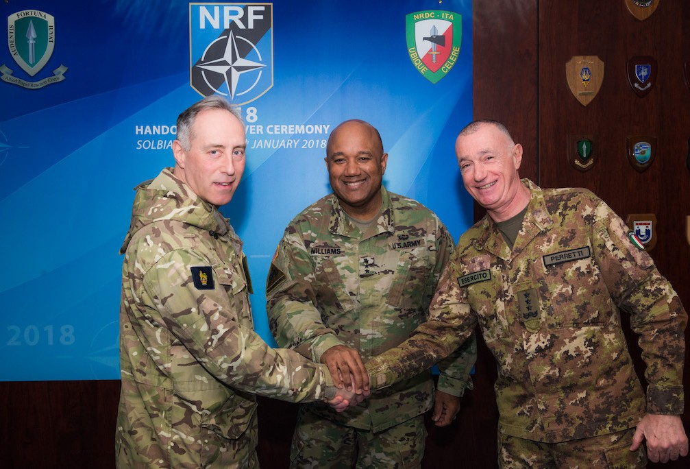 NRDC-ITA takes over role as LCC for NRF 2018