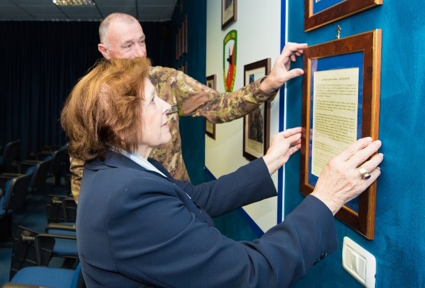 NRDC-ITA Main Briefing Room named after Lieutenant General Castagnetti