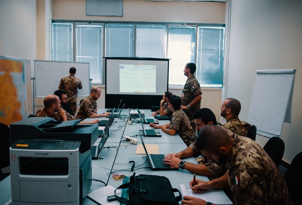 NRDC-ITA hosted a long term operational planning course