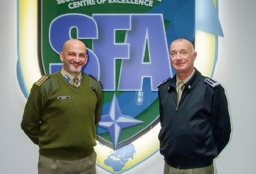 COM NRDC-ITA visits SFA COE
