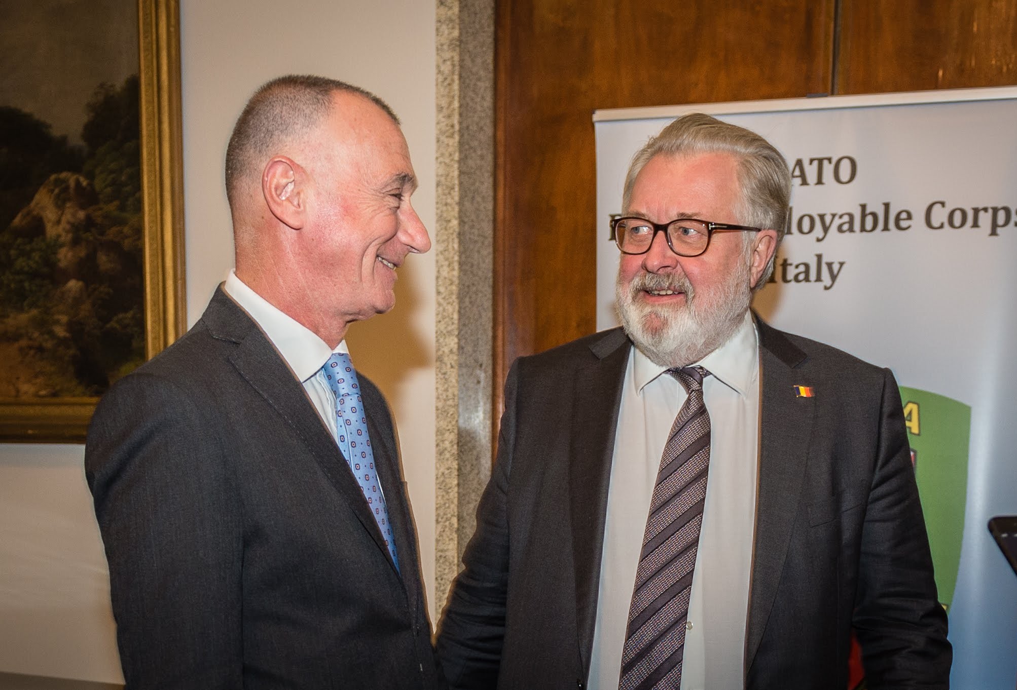 NRDC-ITA meets the troop contributing nations Consuls.