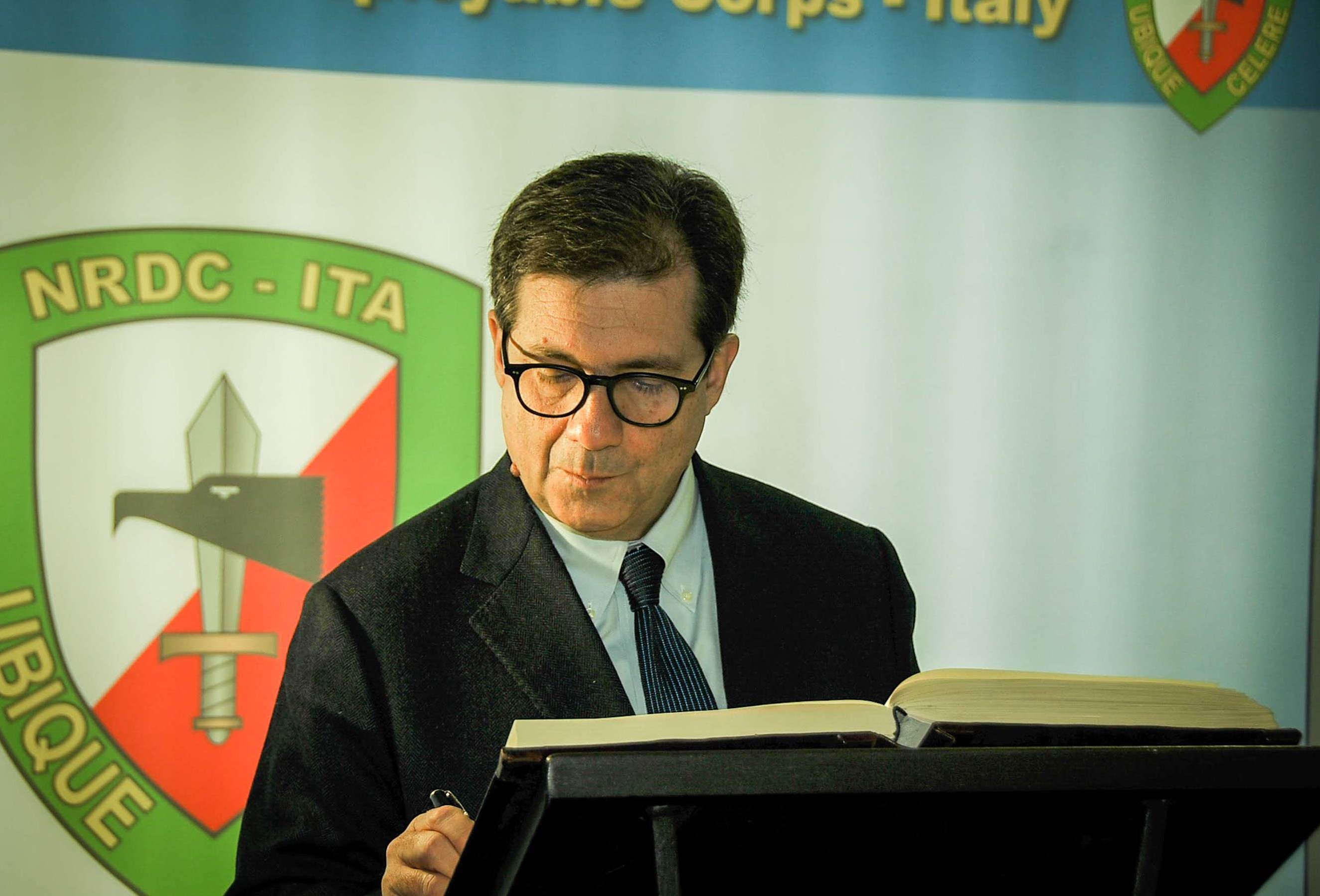 Ambassador Francesco Maria Talò visits NRDC-ITA