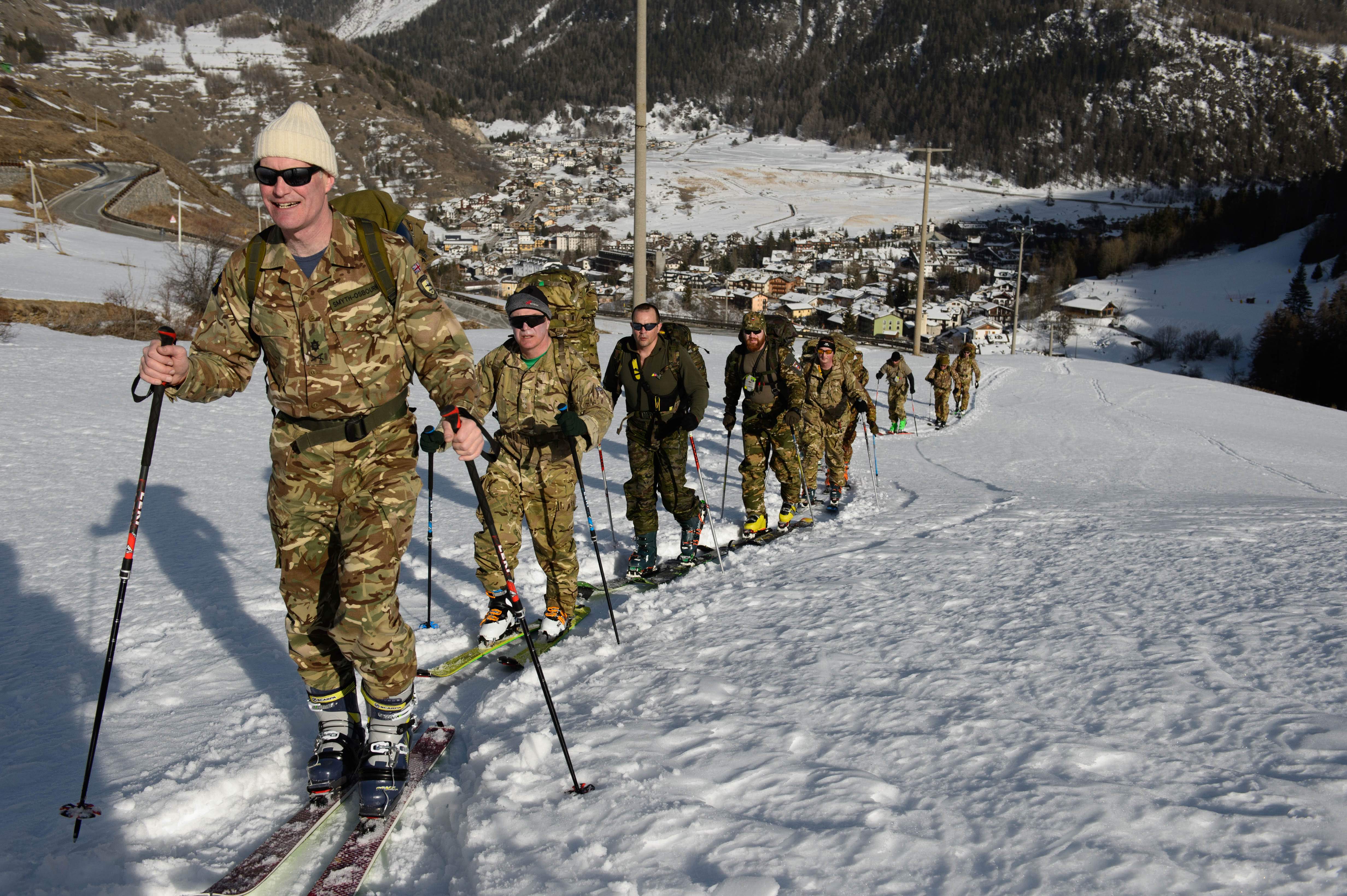 Exercise “Eagle Snow Master 2019” - The NRDC-ITA multinational staff training in mountainous terrain