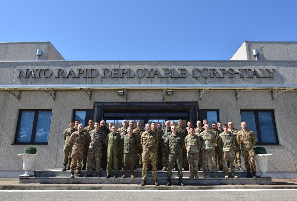 NRDC-ITA hosted a seminar aimed at sharing best practices amongst NATO allies’ regarding the complexities of Battle Space Management (BSM)