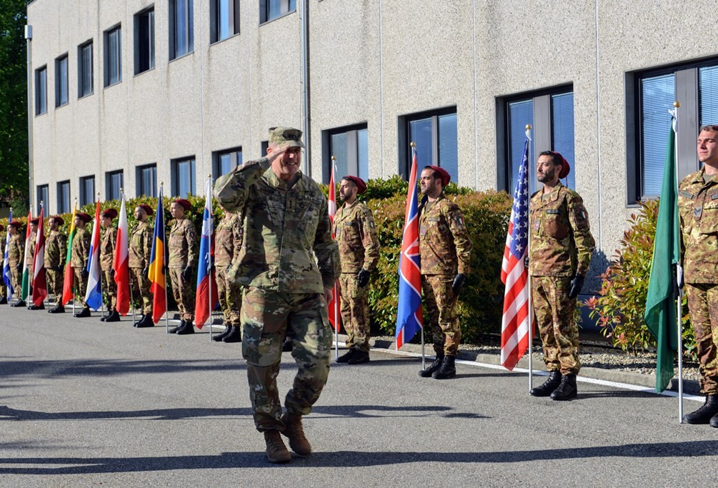NRDC-ITA hosts the Commander of the NATO Allied Land Command 