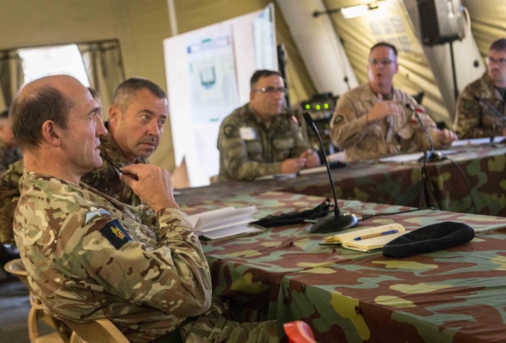 NRDC-ITA concluded the Battle Staff Training for upcoming Exercise Eagle Meteor