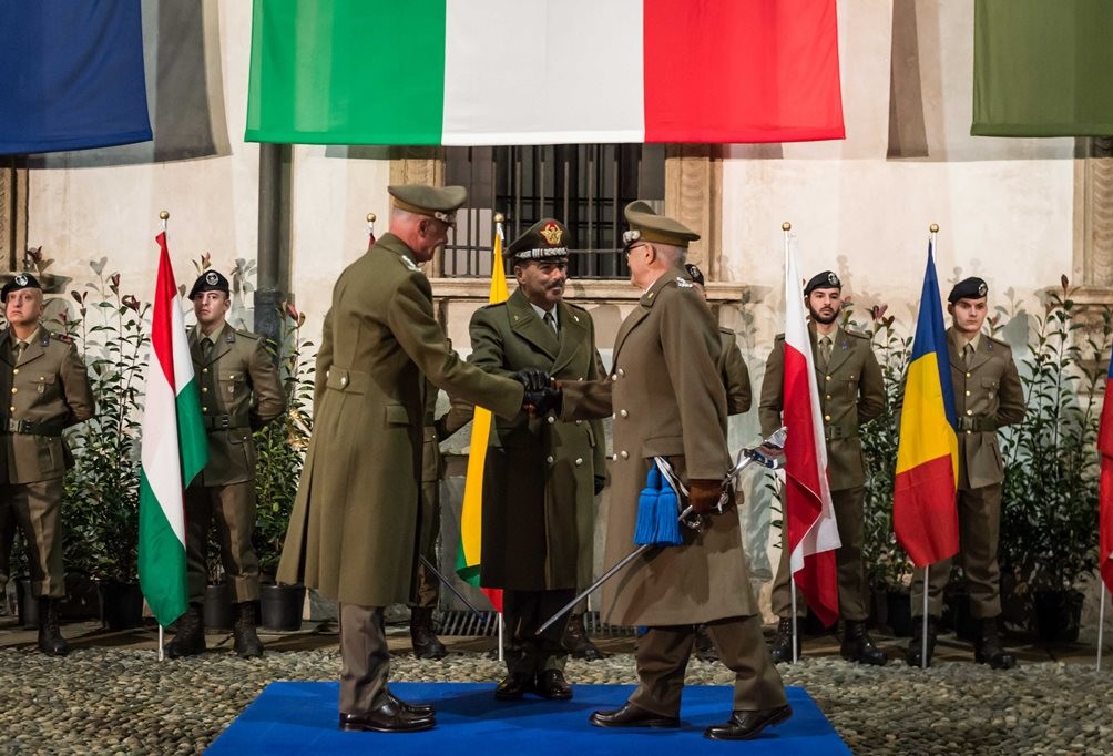 Change of command at NRDC-ITA