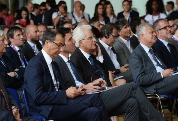 The President of the Italian Republic, Sergio Mattarella, attended the EXPO 2015 in the occasion of the World Environment Day