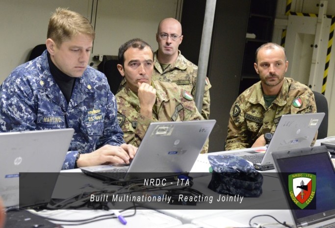 Eagle Vision 2015 - Exercise at NRDC-ITA 