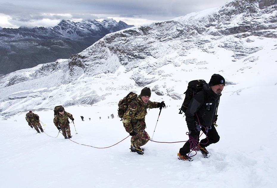 NRDC-ITA PERSONNEL TAKE PART IN EX. EAGLE PEAK 14 ON THE GRAND PARADISE AND MOUNT ROSA