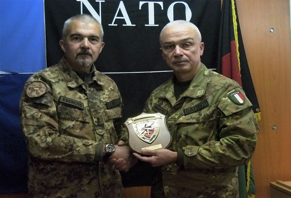 LT GEN BATTISTI TAKES OVER AS ITALIAN SENIOR NATIONAL REPRESENTATIVE AT ISAF HQ