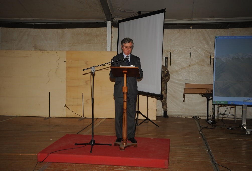 MINISTRY OF FOREIGN AFFAIRS DISCUSS AFGHANISTAN AT UGO MARA BARRACKS