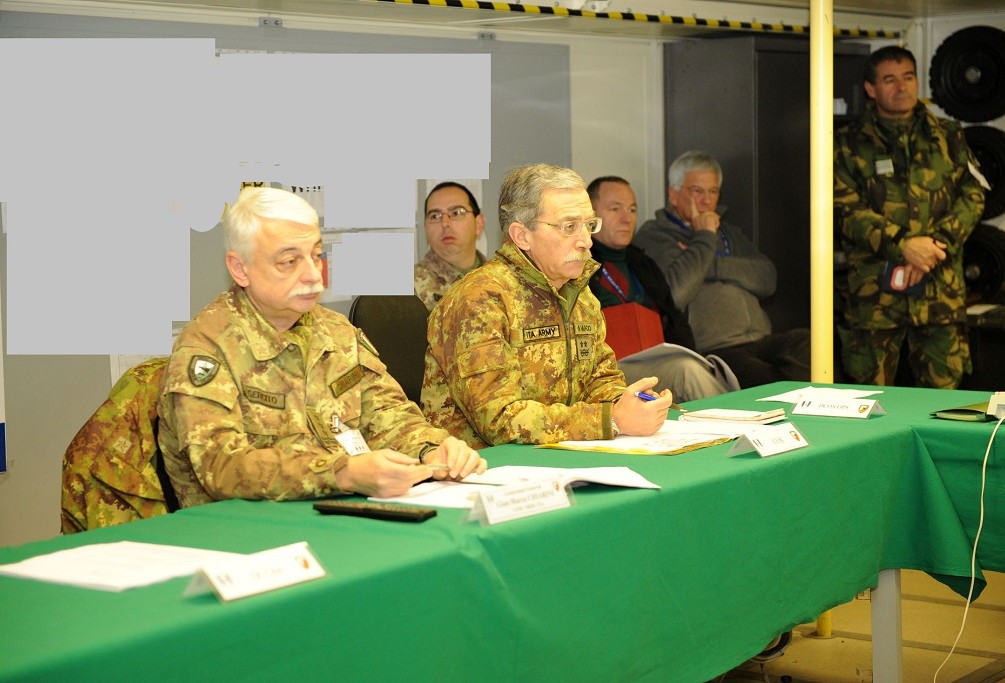 NRDC-ITA PERSONNEL AT THE EXERCISE STEADFAST COBALT 2011
