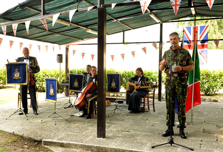 NRDC-ITA UK CONTINGENT CELEBRATES QUEEN'S BIRTHDAY