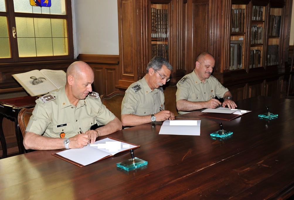 MEMORANDUM OF UNDERSTANDING BETWEEN NRDC-ITA,  THE ITA ARMY OFFICERS’ SCHOOL AND THE POST CONFLICT OPERATIONS CENTRE