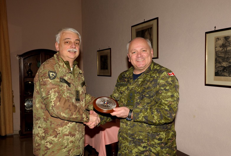 LT GEN CHARLES BOUCHARD, DEPUTY COMMANDER OF JFC NAPLES, VISITS NRDC-ITA