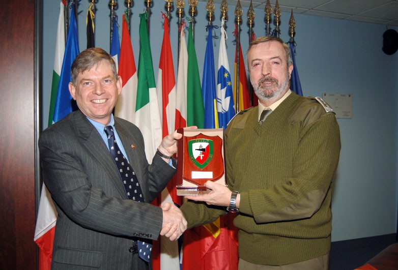 THE CONSUL GENERAL OF SWITZERLAND VISITS NRDC-ITA