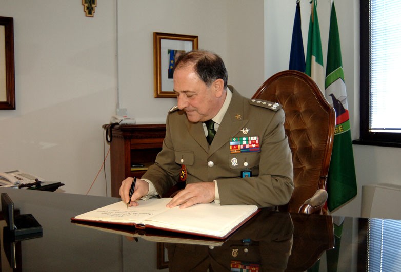 INSPECTOR OF INFRASTRUCTURE OF THE ITALIAN GENERAL STAFF VISITS NRDC-ITA