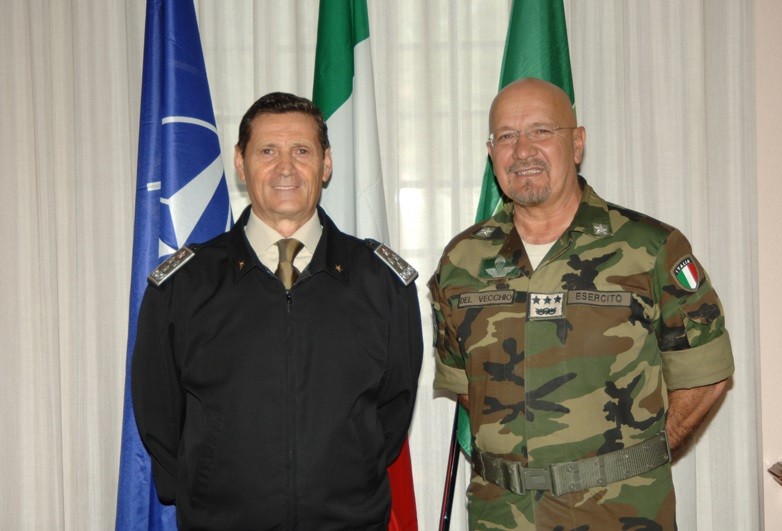HQ NRDC-ITA HOSTS A VISIT BY THE IAGS CHIEF