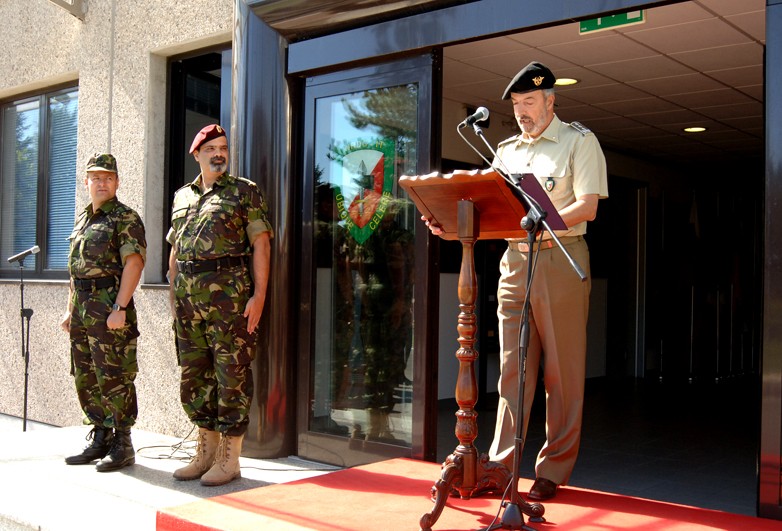 THE FIRST ROMANIAN OFFICERS ARRIVE AT HQ NRDC-IT