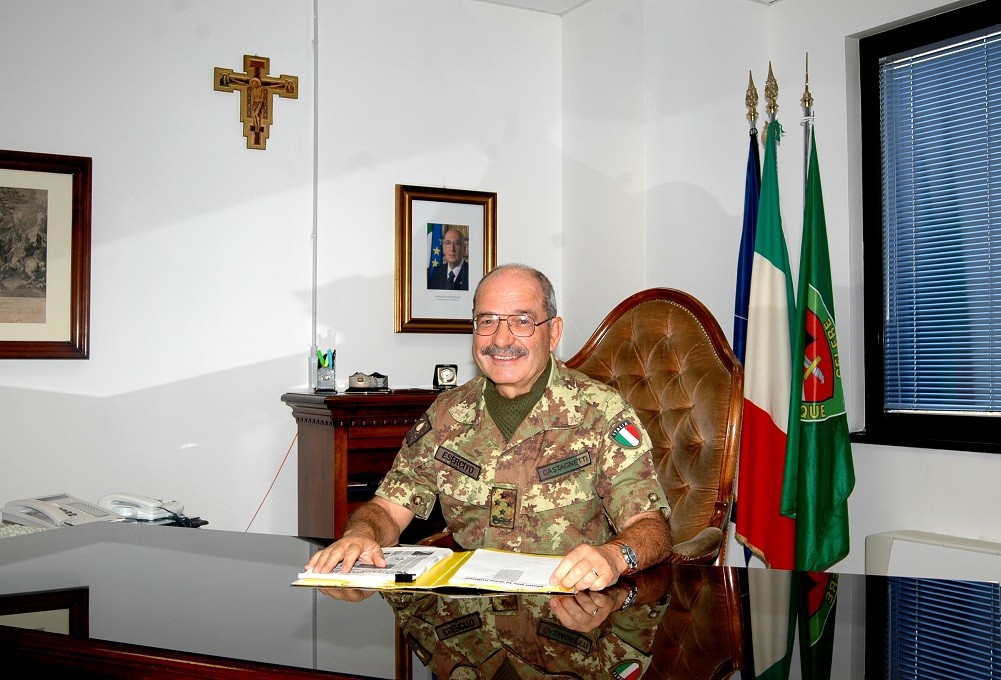 HQ NRDC-IT HOSTS A VISITNBY THE ITA CHIEF OF THE GENERAL STAFF