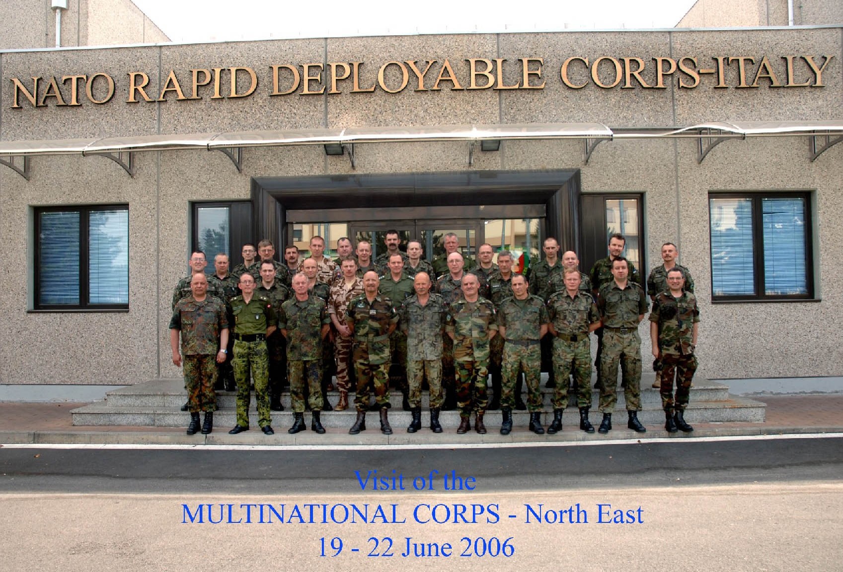 SHARING ISAF EXPERTISE FUTURE ISAF HEADQUARTERS VISITS HQ NRDC-ITA