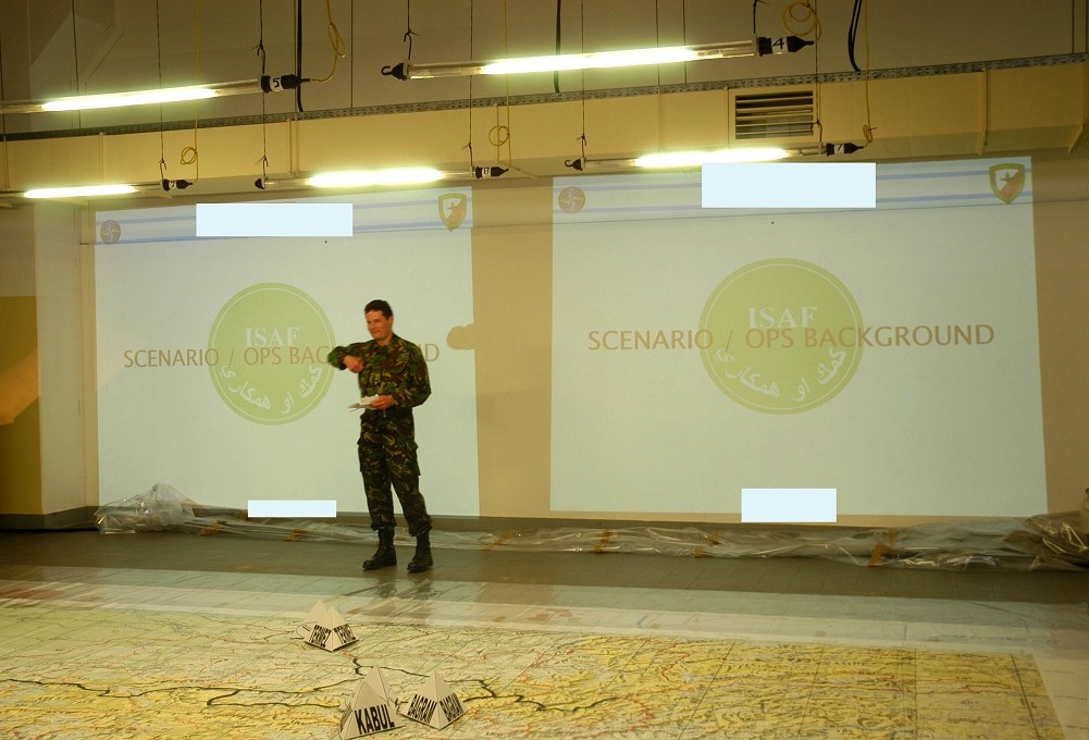 HQ NRDC-IT BEGINS TRAINING FOR ISAF VIII