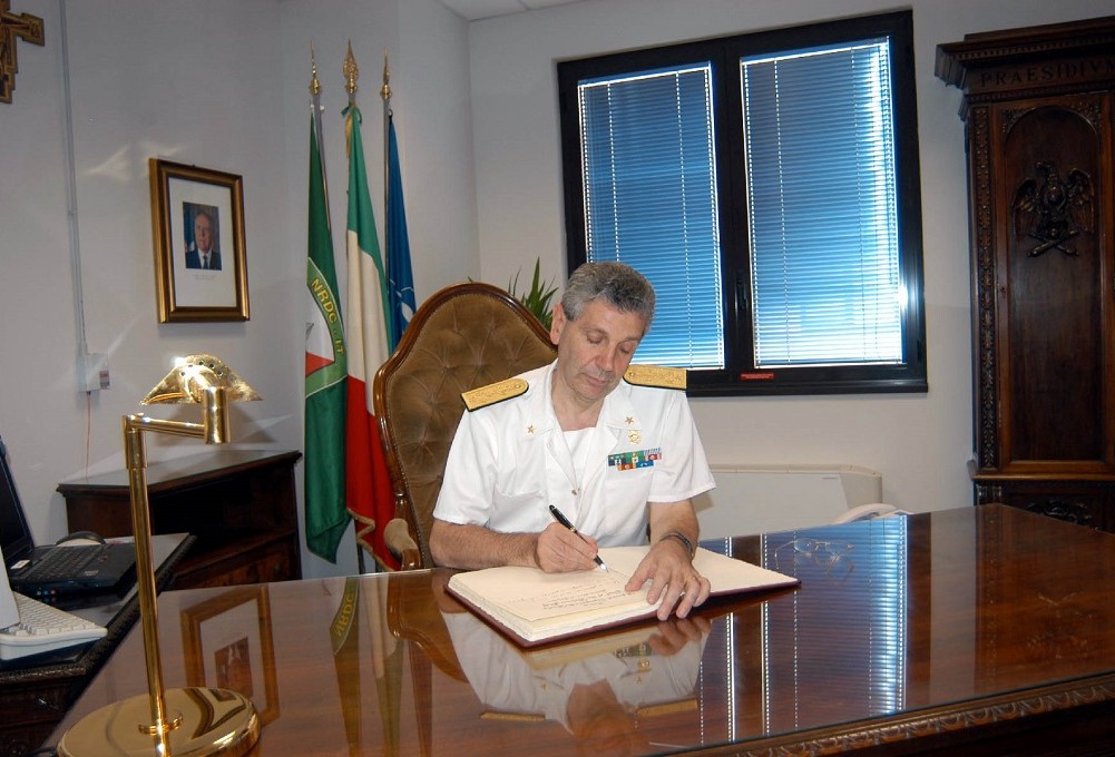 VISIT OF THE ITALIAN CHIEF OF DEFENCE STAFF