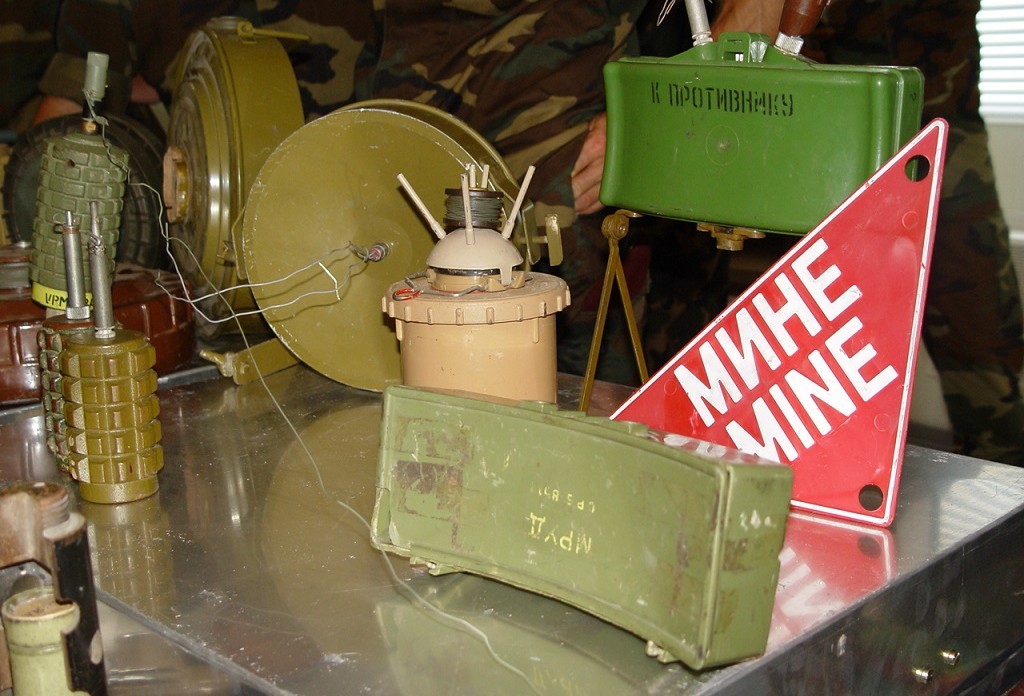 MINE AND EXPLOSIVE ORDNANCE TRAINING  FOR THE STAFF OF THE NRDC – ITALY