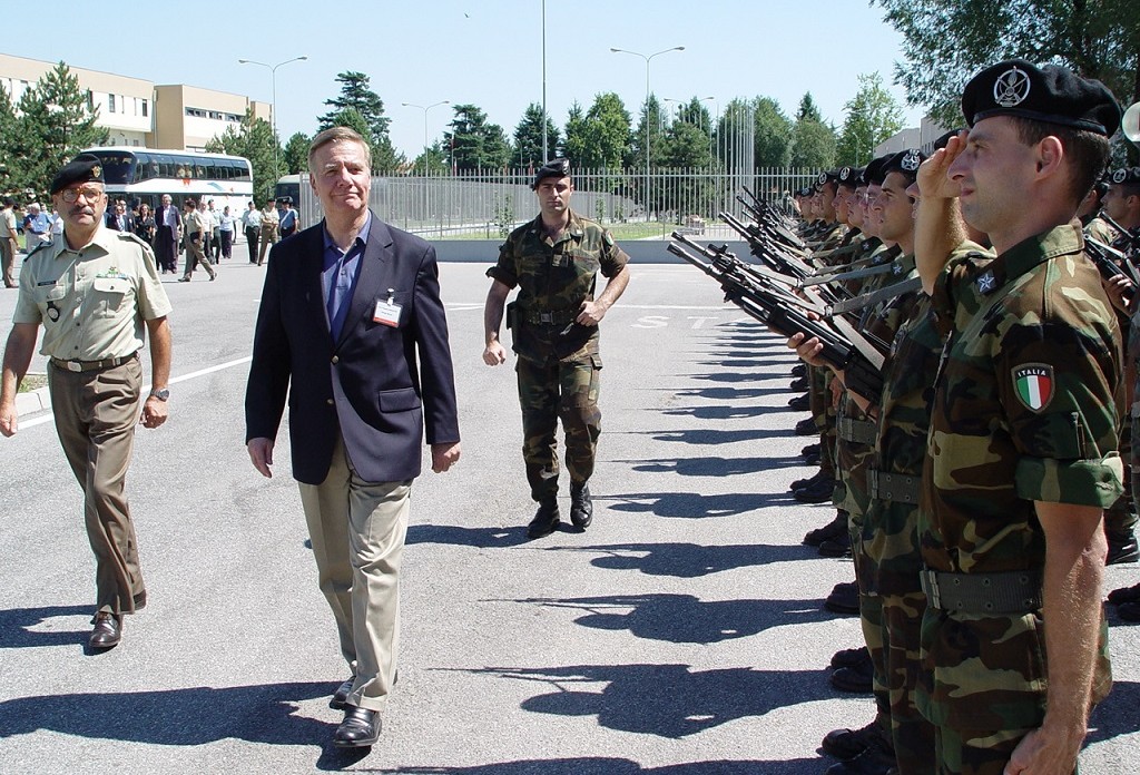 THE NATO PARLIAMENTARY ASSEMBLY VISITS THE NATO RAPID DEPLOYABLE CORPS
