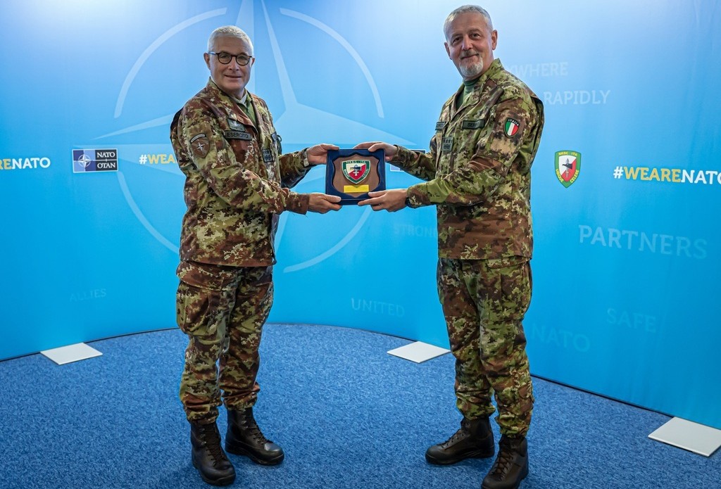 NRDC-ITA hosted the Chief of Staff of the Italian Army