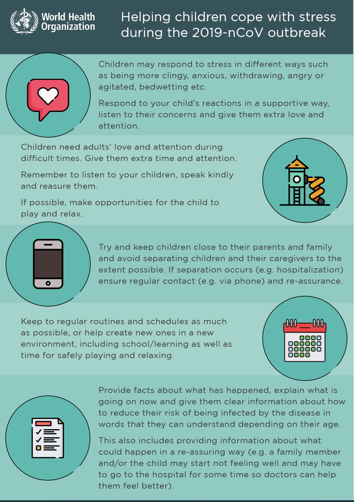 Helping Child cope with stress
